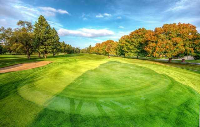 A view of the 5th hole at Beechwood Golf Course.