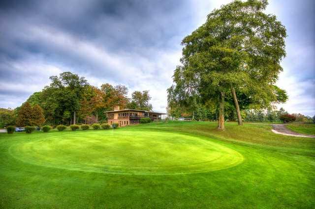 A view of the 9th hole at Beechwood Golf Course.