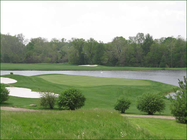 A view of the club's signature hole #3 at Upper Lansdowne Golf Course