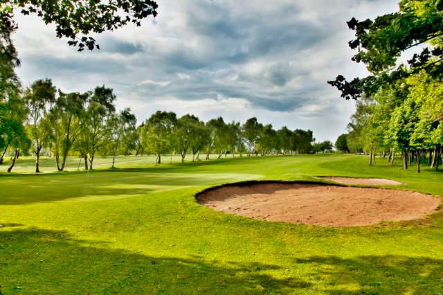 A view of the 5th hole at Bulwell Forest Golf Club.