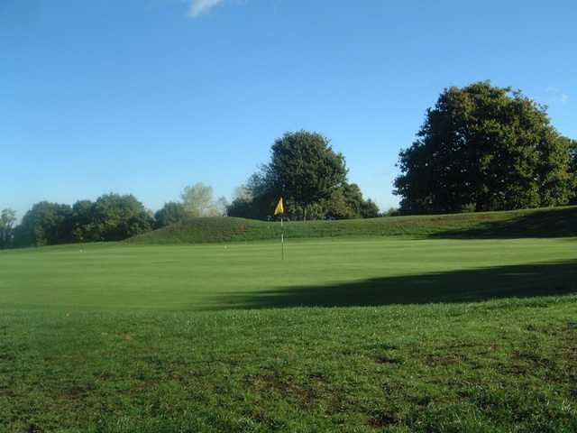 A view of a hole at Stanmore Golf Club.