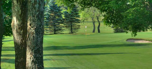 A view of the 7th hole at Gaylord Golf Club.