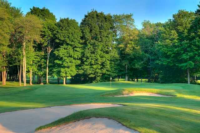 A view of hole #5 at Gaylord Golf Club.