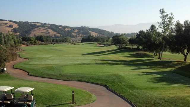 A view of tee #1 at Eagle Ridge Golf Club.