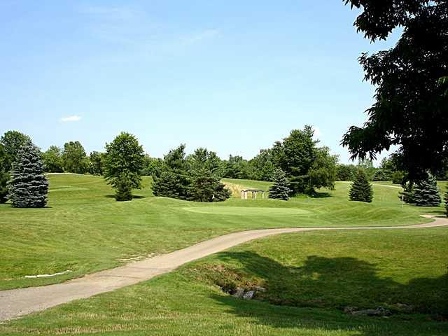 A view of the 14th hole at Saint Albans Golf Club