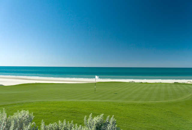 View of the 9th hole at The Nicklaus Design Course at Vidanta Puerto Penasco