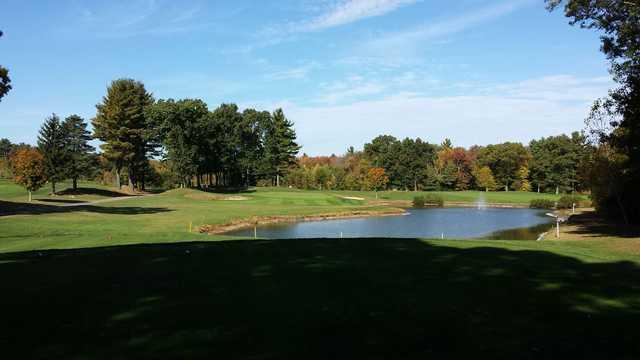 A view from Sassamon Trace Golf Course.