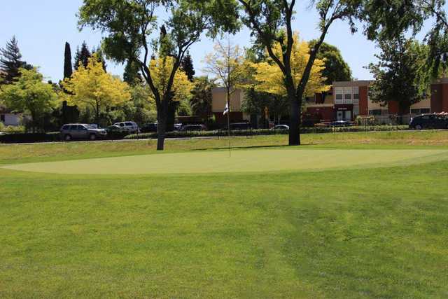 A view of a hole at San Ramon Golf Club.