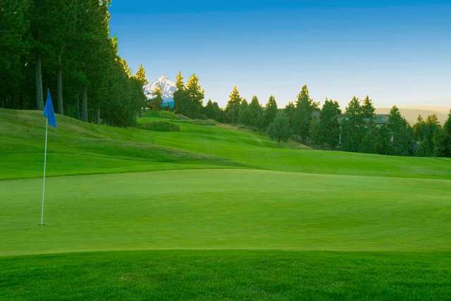 A view of a hole at River's Edge Golf Course.