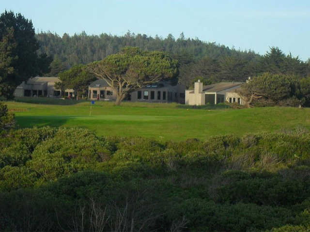 A view of a green at Sea Ranch Golf Links.