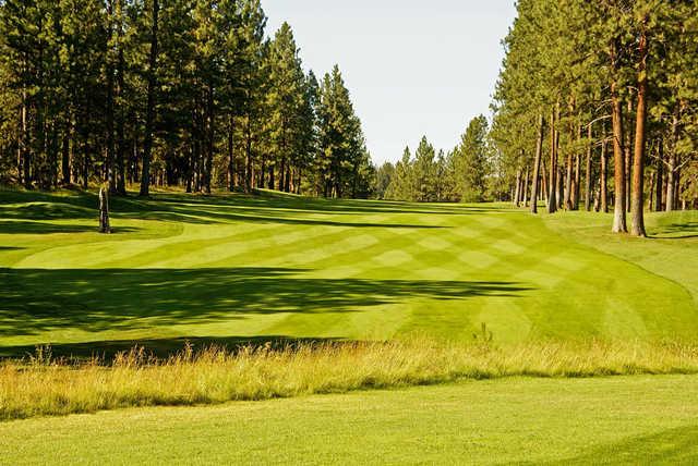 A view of fairway #12 at Widgi Creek Golf Club.