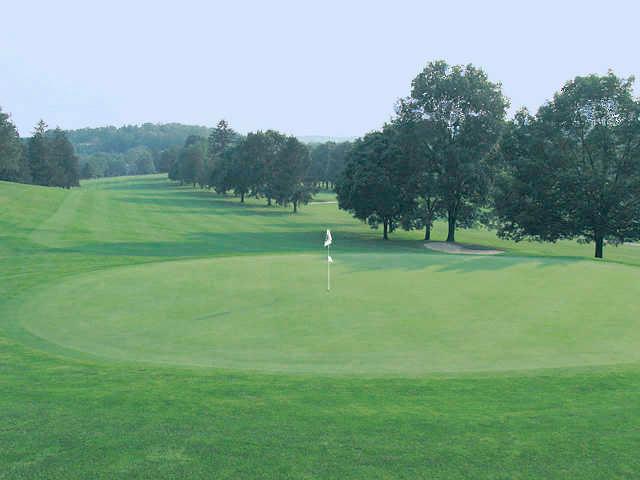 A view of hole #10 at Denison Golf Club