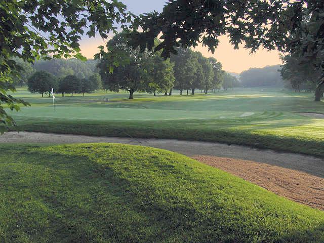 A view of the 11th hole at Denison Golf Club