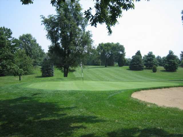 A view of hole #3 at Homestead Springs Golf Course