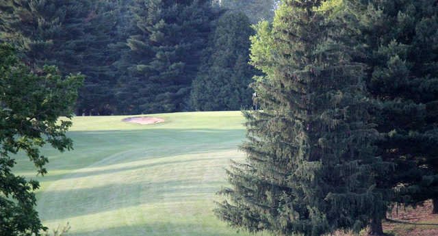 A view of a green at Prairie du Chien Country Club.