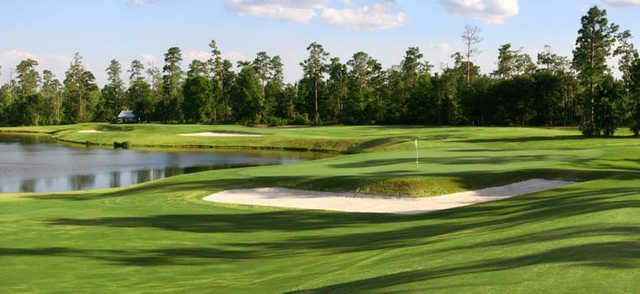 A view of hole #3 and #4 at Sanctuary Golf Club.