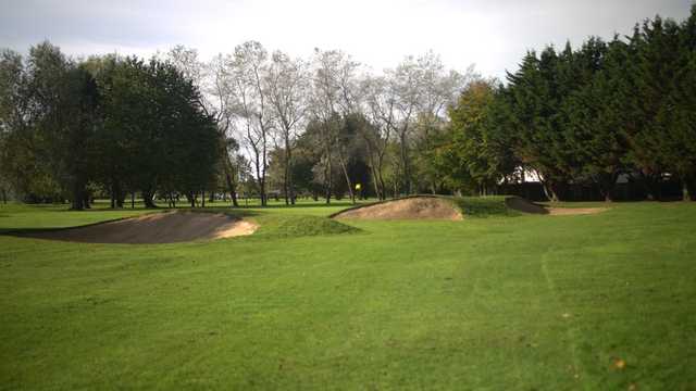 View of a green at RAF St. Athan Golf Club