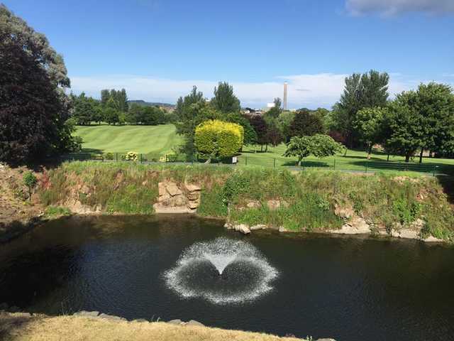 A view over the water from Carrickfergus Golf Club.