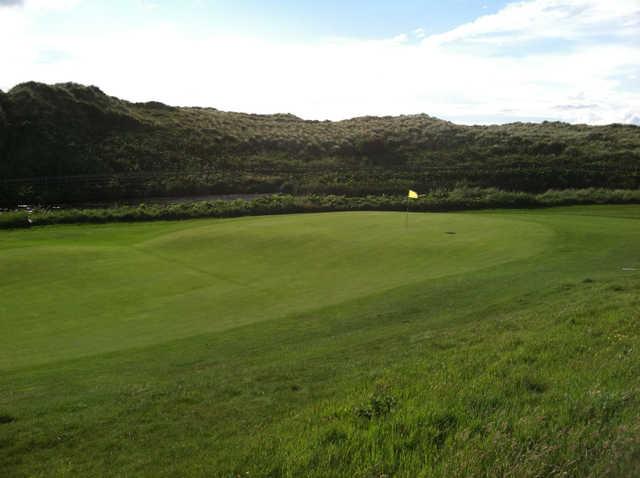 View of a green at Bushfoot Golf Club