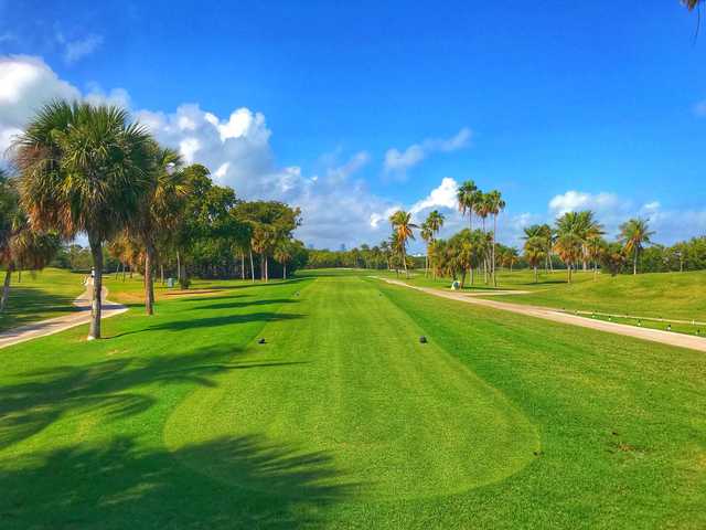 View from the 2nd tee at Crandon Golf at Key Biscayne