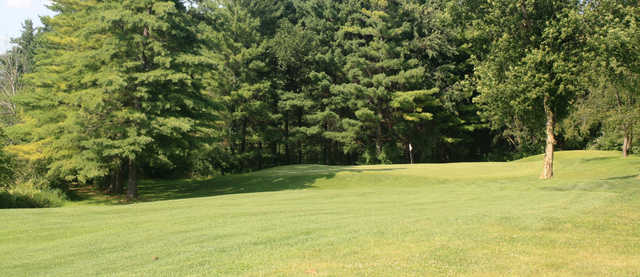 A view of a hole at Pine Hills Golf Course.