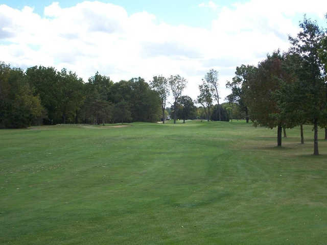 A view of a hole at Wallinwood Springs Golf Club.
