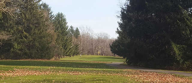 A fall day view from Riverwood Golf Course.