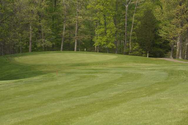 View of the 13th green at Doe Valley Golf Club