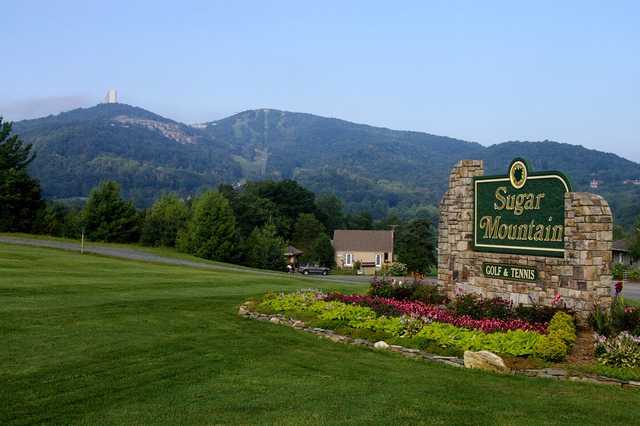 A view from Sugar Mountain Golf Club