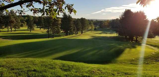 A sunny day view from Goodwin Golf Course.