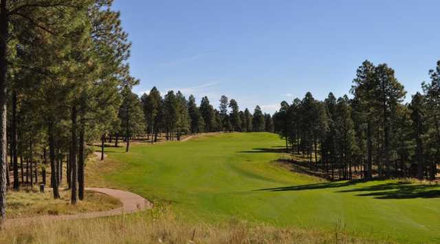 A view of a fairway at Pine Canyon Club.