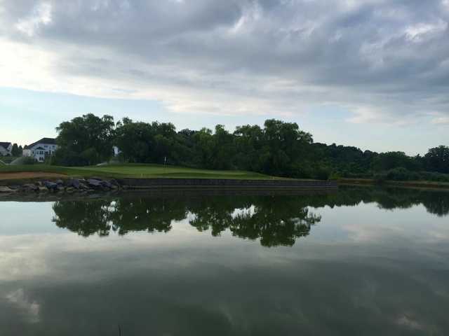 View of a green at Locust Hills Golf Course
