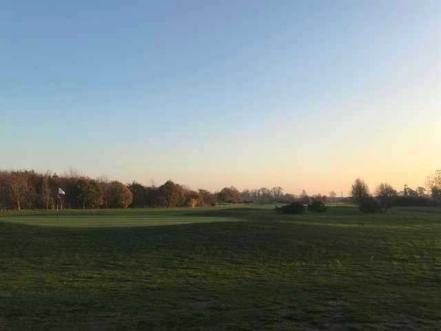 View of the 3rd hole at Richings Park Golf Club