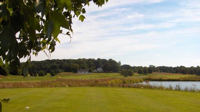 A view from a tee at Colts Neck Golf Club.
