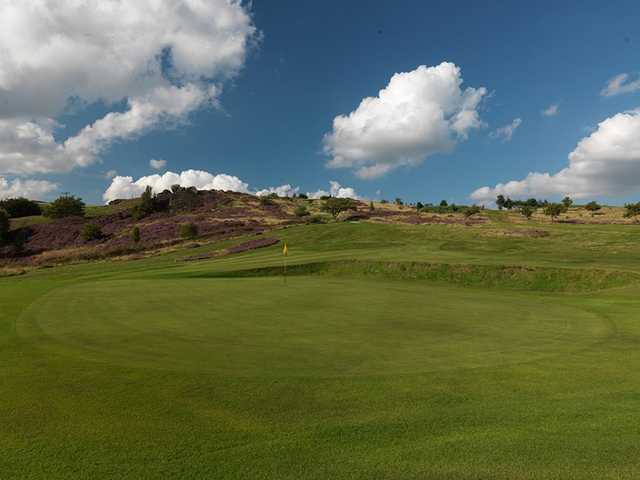 View of the 7th green at Todmorden Golf Club