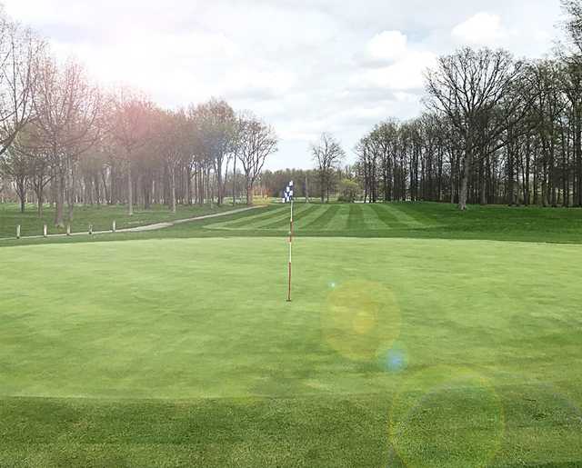 View from a green at Mallard Creek Golf Club
