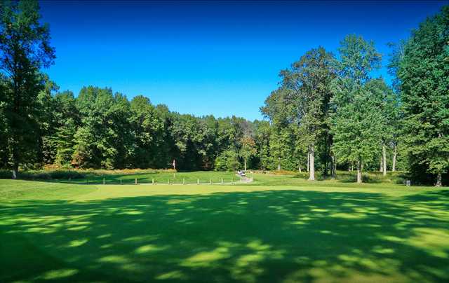 View from a green at Mallard Creek Golf Club