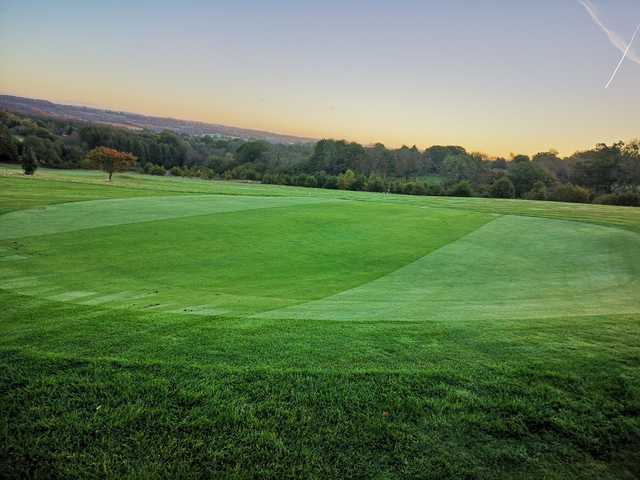 View of a green at Cuckfield Golf Centre