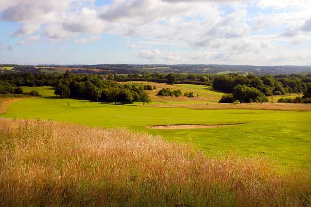 View of a green at Cuckfield Golf Centre