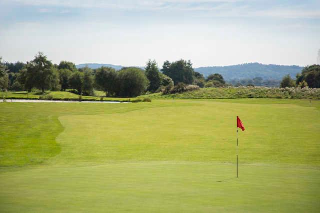 View from a green at Hurtmore Golf Club