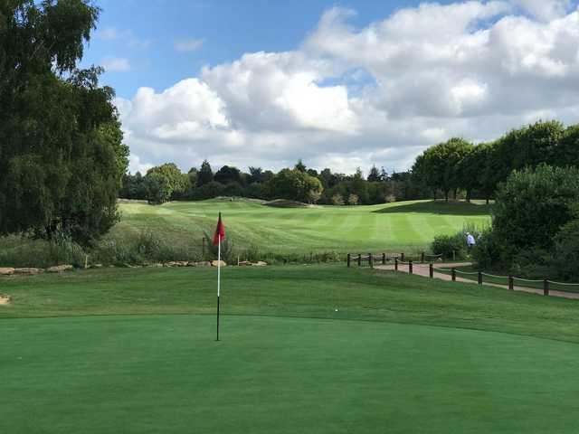 View from a green at Hurtmore Golf Club