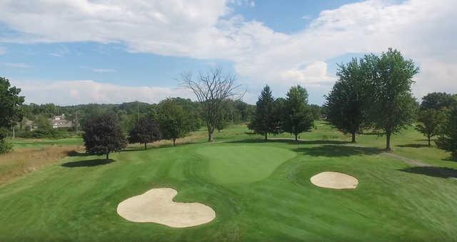 View of the 10th hole at Zollner Golf Course