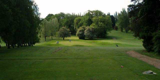 A view of the 8th tee at Knebworth Golf Club.