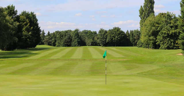 A view of a hole at Green Course from Wexham Park Golf Centre.