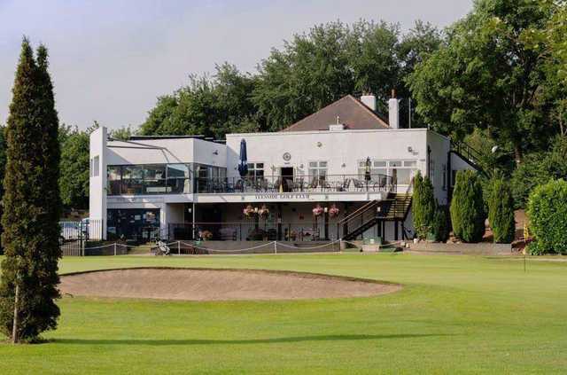 View of the clubhouse at Teesside Golf Club