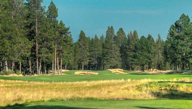 View of the 6th hole from the Meadows at Sunriver Resort