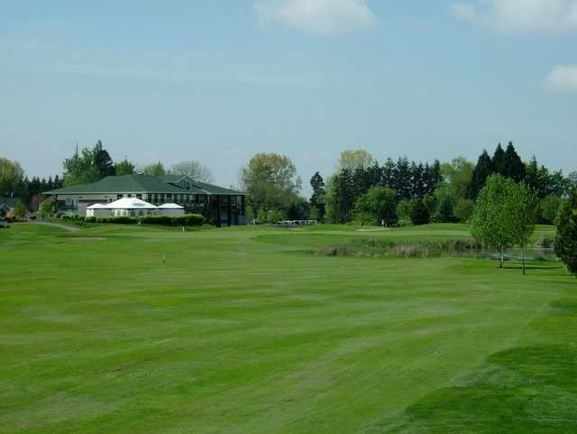 A view of green #9 at OGA Golf Course.