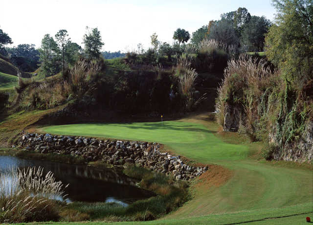 A view of the 17th hole at Brooksville Country Club.