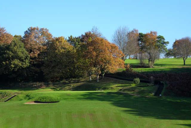 View of the 3rd green at Bramley Golf Club