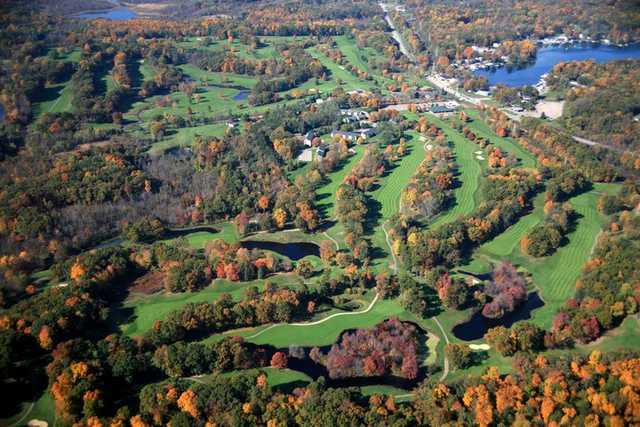 Aerial view from Gull Lake View Golf Club and Resort